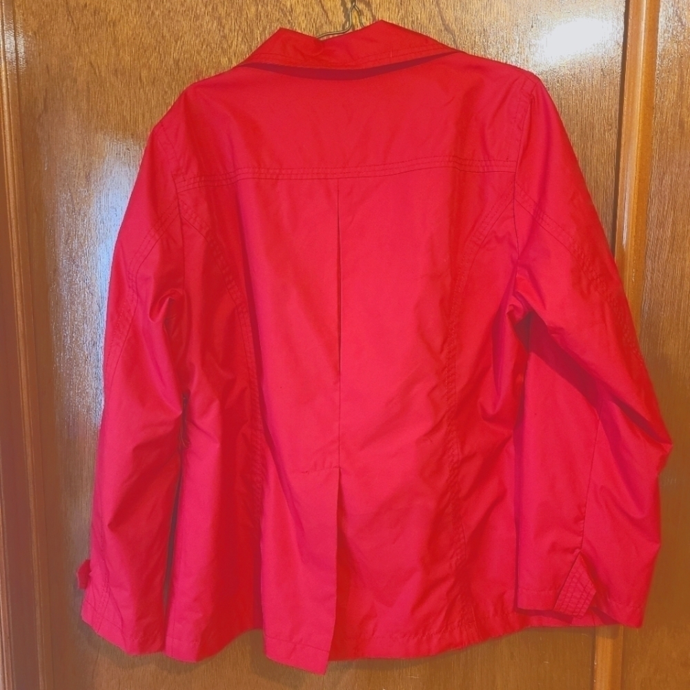 *2 for $30* Double Breasted Red Coat - Picture 2 of 3